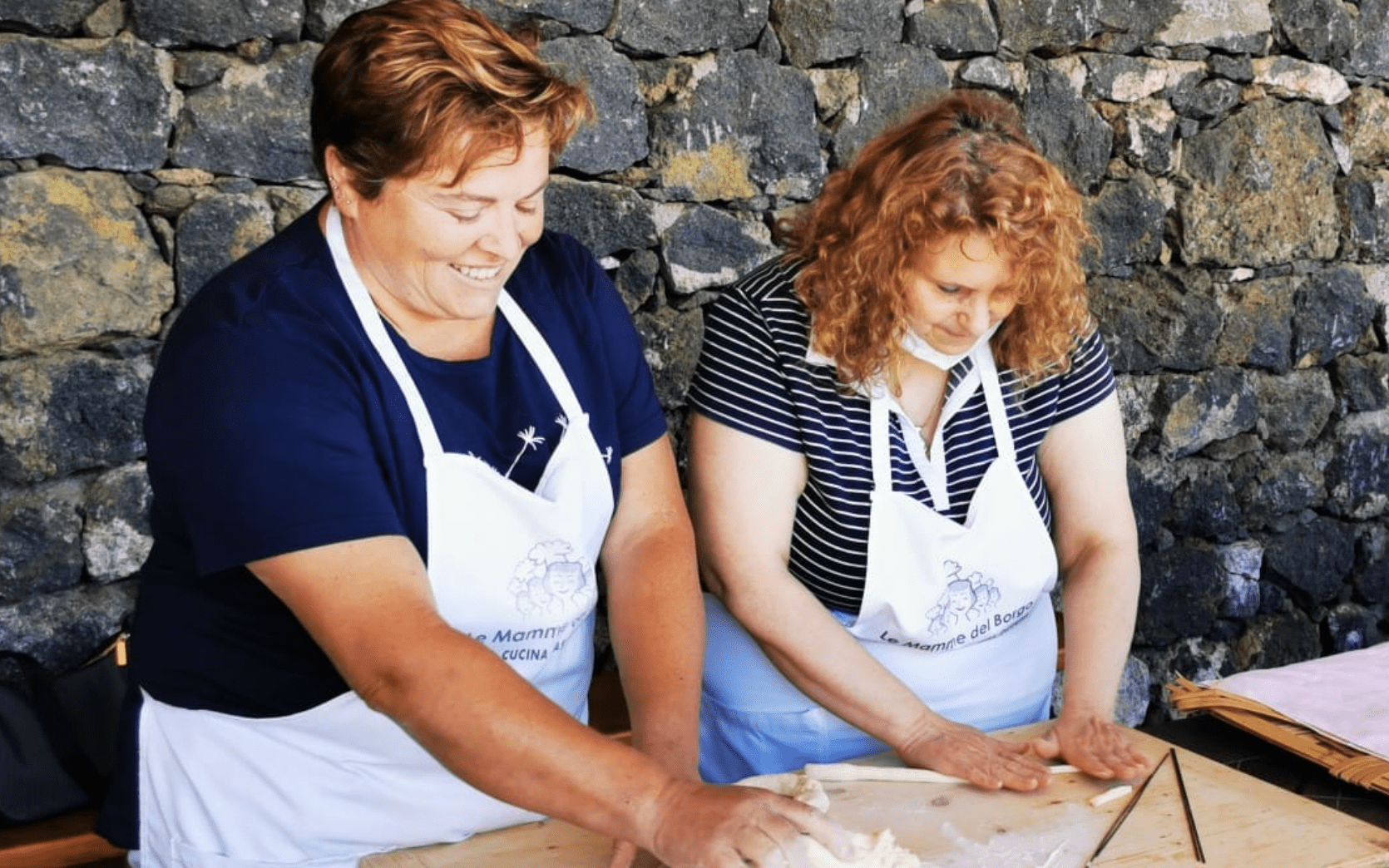 Cooking with Sicilian Mamas