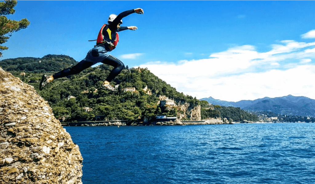Coasteering in Portofino