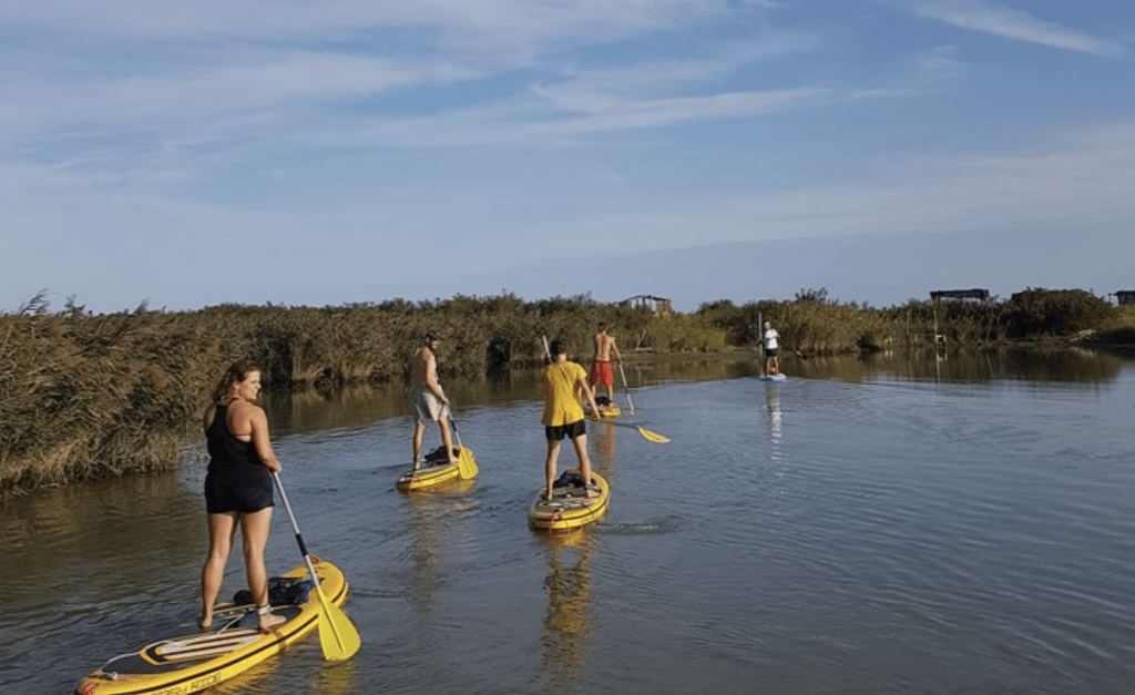 Po Delta on a Stand Up Paddle