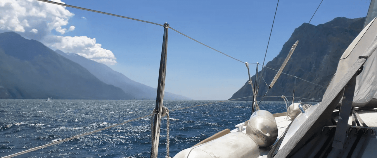 Sailing the North Garda Lake